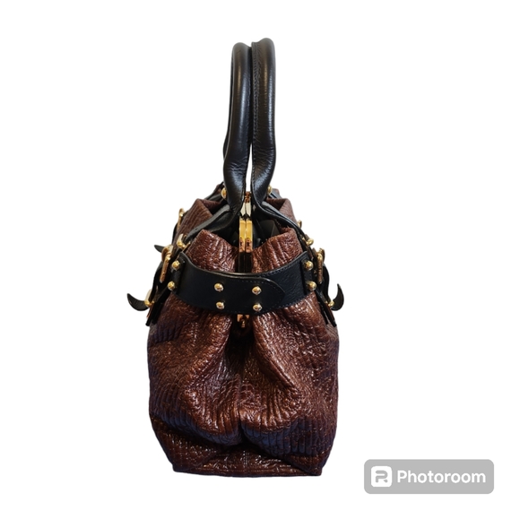 Louis Vuitton Shoulder Bag -2007 Collection Vintage Brown Leather - Picture 2 of 9